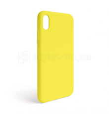 Чохол Full Silicone Case для Apple iPhone Xr canary yellow (50) (без логотипу) TPS-2710000257707