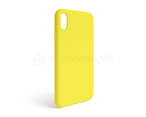 Чохол Full Silicone Case для Apple iPhone Xr canary yellow (50) (без логотипу) TPS-2710000257707