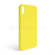 Чохол Full Silicone Case для Apple iPhone Xr canary yellow (50) (без логотипу) TPS-2710000257707