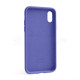 Чохол Full Silicone Case для Apple iPhone X, Xs purple (34) (без логотипу) TPS-2710000257417