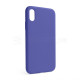 Чохол Full Silicone Case для Apple iPhone X, Xs purple (34) (без логотипу) TPS-2710000257417