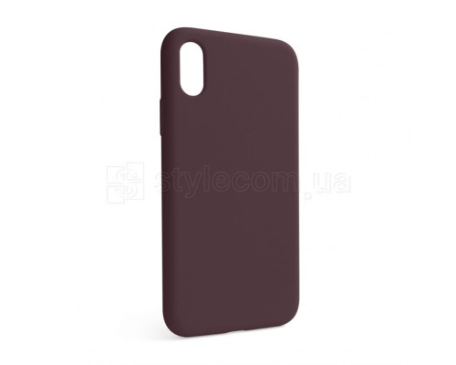 Чохол Full Silicone Case для Apple iPhone X, Xs plum (57) (без логотипу) TPS-2710000257400