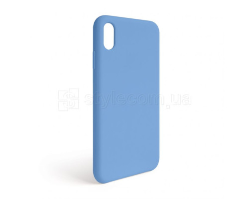 Чохол Full Silicone Case для Apple iPhone Xr cornflower (53) (без логотипу) TPS-2710000257721