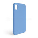 Чохол Full Silicone Case для Apple iPhone Xr cornflower (53) (без логотипу) TPS-2710000257721