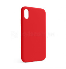 Чохол Full Silicone Case для Apple iPhone X, Xs red (14) (без логотипу) TPS-2710000257424