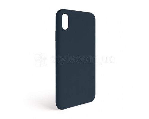 Чохол Full Silicone Case для Apple iPhone Xr cosmos blue (46) (без логотипу) TPS-2710000257738