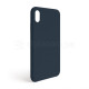 Чохол Full Silicone Case для Apple iPhone Xr cosmos blue (46) (без логотипу) TPS-2710000257738