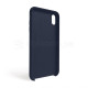 Чохол Full Silicone Case для Apple iPhone Xr dark blue (08) (без логотипу) TPS-2710000257745