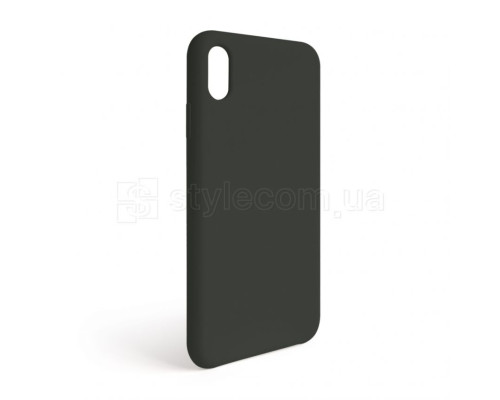 Чохол Full Silicone Case для Apple iPhone Xr dark olive (35) (без логотипу) TPS-2710000257769