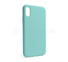 Чохол Full Silicone Case для Apple iPhone X, Xs sea blue (21) (без логотипу) TPS-2710000257455