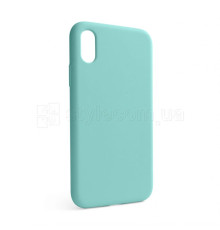 Чохол Full Silicone Case для Apple iPhone X, Xs sea blue (21) (без логотипу) TPS-2710000257455 2710000257455