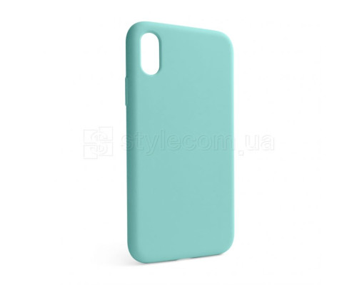 Чохол Full Silicone Case для Apple iPhone X, Xs sea blue (21) (без логотипу) TPS-2710000257455