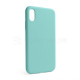 Чохол Full Silicone Case для Apple iPhone X, Xs sea blue (21) (без логотипу) TPS-2710000257455