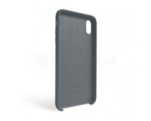 Чохол Full Silicone Case для Apple iPhone Xr dark grey (15) (без логотипу) TPS-2710000257752