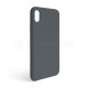 Чохол Full Silicone Case для Apple iPhone Xr dark grey (15) (без логотипу) TPS-2710000257752