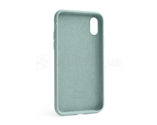 Чохол Full Silicone Case для Apple iPhone X, Xs turquoise (17) (без логотипу) TPS-2710000257486