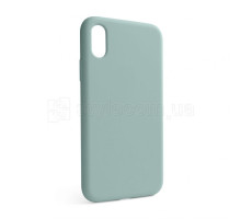 Чохол Full Silicone Case для Apple iPhone X, Xs turquoise (17) (без логотипу) TPS-2710000257486