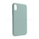 Чохол Full Silicone Case для Apple iPhone X, Xs turquoise (17) (без логотипу) TPS-2710000257486