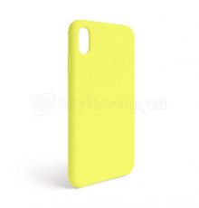 Чохол Full Silicone Case для Apple iPhone Xr flash lime (41) (без логотипу) TPS-2710000257790 2710000257790