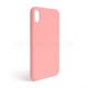 Чохол Full Silicone Case для Apple iPhone Xr light pink (12) (без логотипу) TPS-2710000257820