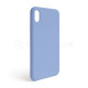 Чохол Full Silicone Case для Apple iPhone Xr light blue (05) (без логотипу) TPS-2710000257813