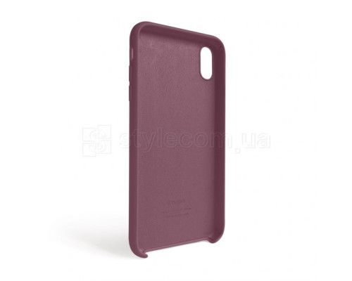 Чохол Full Silicone Case для Apple iPhone Xr maroon (42) (без логотипу) TPS-2710000257844