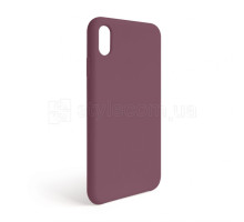 Чохол Full Silicone Case для Apple iPhone Xr maroon (42) (без логотипу) TPS-2710000257844