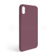 Чохол Full Silicone Case для Apple iPhone Xr maroon (42) (без логотипу) TPS-2710000257844