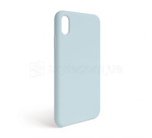 Чохол Full Silicone Case для Apple iPhone Xr sky blue (58) (без логотипу) TPS-2710000257523