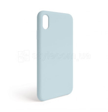 Чохол Full Silicone Case для Apple iPhone Xr sky blue (58) (без логотипу) TPS-2710000257523 2710000257523