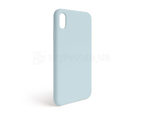 Чохол Full Silicone Case для Apple iPhone Xr sky blue (58) (без логотипу) TPS-2710000257523