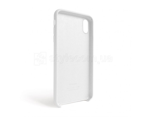 Чохол Full Silicone Case для Apple iPhone Xr white (09) (без логотипу) TPS-2710000258001