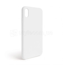 Чохол Full Silicone Case для Apple iPhone Xr white (09) (без логотипу) TPS-2710000258001