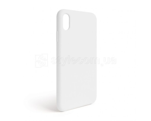 Чохол Full Silicone Case для Apple iPhone Xr white (09) (без логотипу) TPS-2710000258001