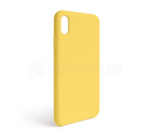 Чохол Full Silicone Case для Apple iPhone Xr yellow (04) (без логотипу) TPS-2710000258018