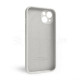 Чохол Full Silicone Case для Apple iPhone 13 stone grey (11) закрита камера TPS-2710000258025