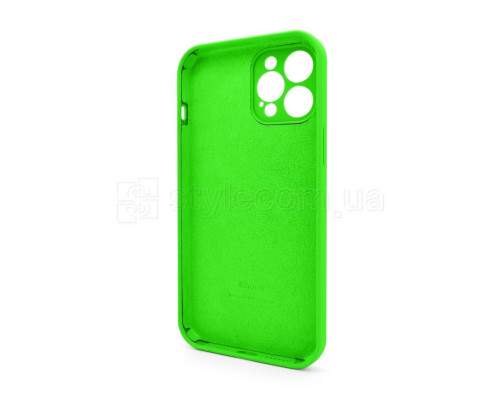 Чохол Full Silicone Case для Apple iPhone 12 Pro Max shiny green (40) закрита камера (без логотипу) TPS-2710000258452