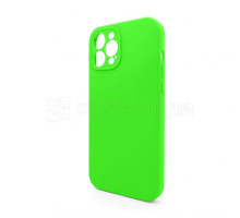 Чохол Full Silicone Case для Apple iPhone 12 Pro Max shiny green (40) закрита камера (без логотипу) TPS-2710000258452