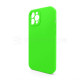 Чохол Full Silicone Case для Apple iPhone 12 Pro Max shiny green (40) закрита камера (без логотипу) TPS-2710000258452