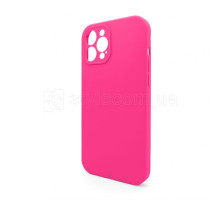 Чохол Full Silicone Case для Apple iPhone 12 Pro Max shiny pink (38) закрита камера (без логотипу) TPS-2710000258469