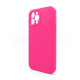 Чохол Full Silicone Case для Apple iPhone 12 Pro Max shiny pink (38) закрита камера (без логотипу) TPS-2710000258469