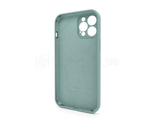 Чохол Full Silicone Case для Apple iPhone 12 Pro Max turqouise (17) закрита камера (без логотипу) TPS-2710000258476