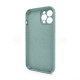 Чохол Full Silicone Case для Apple iPhone 12 Pro Max turqouise (17) закрита камера (без логотипу) TPS-2710000258476