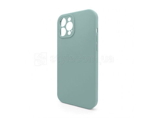 Чохол Full Silicone Case для Apple iPhone 12 Pro Max turqouise (17) закрита камера (без логотипу) TPS-2710000258476