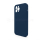 Чохол Full Silicone Case для Apple iPhone 12 Pro Max deep navy (68) закрита камера (без логотипу) TPS-2710000258131