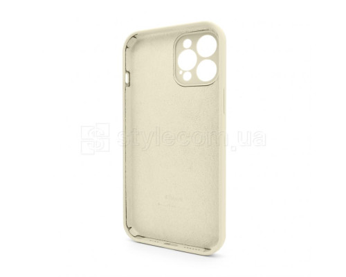 Чохол Full Silicone Case для Apple iPhone 12 Pro Max antique white (10) закрита камера (без логотипу) TPS-2710000258148