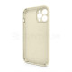 Чохол Full Silicone Case для Apple iPhone 12 Pro Max antique white (10) закрита камера (без логотипу) TPS-2710000258148