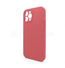 Чохол Full Silicone Case для Apple iPhone 12 Pro Max camellia (25) закрита камера (без логотипу)