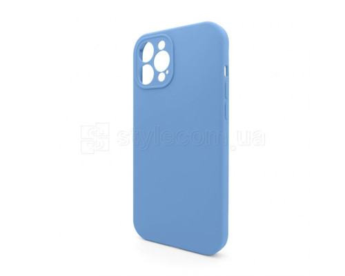 Чохол Full Silicone Case для Apple iPhone 12 Pro Max cornflower (53) закрита камера (без логотипу) TPS-2710000258209