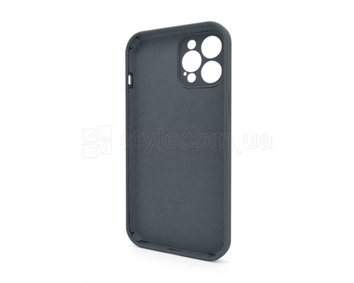 Чохол Full Silicone Case для Apple iPhone 12 Pro Max dark grey (15) закрита камера (без логотипу) TPS-2710000258230